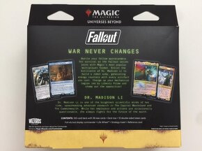 Magic the Gathering - Fallout - Commander Deck - "Science" - 9