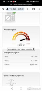 Predám kompletnú fotovoltaickú on grid elektráreň 2,5kW - 9