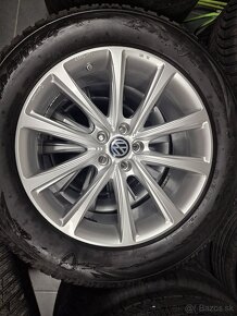 VW 5x112 R19 zimne pneu 255/55R19 - 9