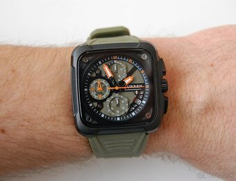 CURREN 8461 Army Chronograph - pánske military hodinky - 9