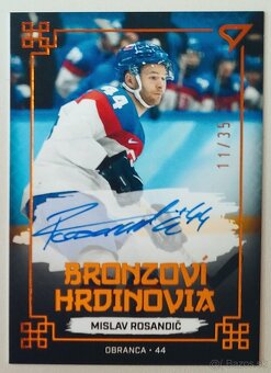 Hokejové kartičky HS 2022 - BRONZOVÍ HRDINOVIA BLACK AUTO/35 - 9