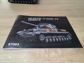 Stavebnica "lego" tanku Panzer IV F2 - 9