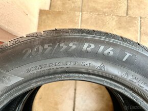 205/55 R16 zimné pneumatiky - 2 kusy Matador - 9