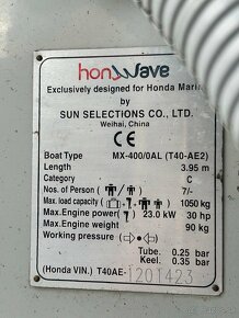 HONWAVE T40 AE | 30hp JOHNSON - 9