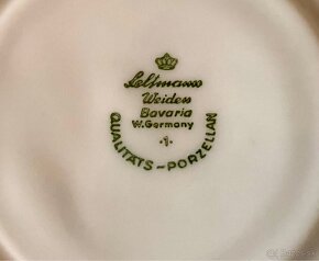 Starý krásný porcelánový servis Seltman Weiden - 9