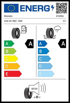 Predám nové pneu Michelin Primacy 4 235/45 R20 100V - 9