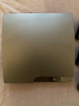 Playstation 3 slim / PS3 slim , 149GB, 17 hier, 3x joystick - 9