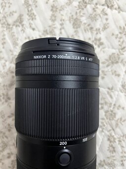 Nikon NIKKOR Z 70-200mm f/2.8 VR S - ako nový - 9