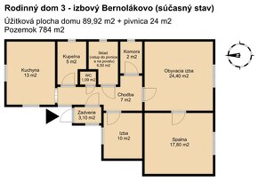 Na predaj 3 – izbový RD Bernolákovo - 9