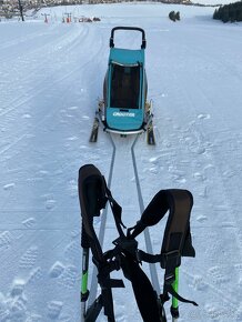 Cyklovozik croozer + ski  set - 9