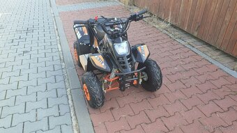 Čtyřkolka Buffalo 110ccm, 6" kola oranž - 9