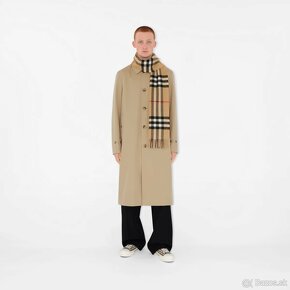 Burberry Check Cashmere Scarf Šál - 9