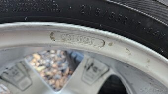 70. Sada letních kol 215/55 r17 Peugeot 5x108 - 9