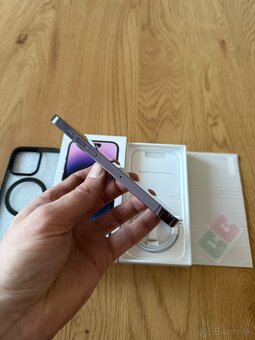 iPhone 14 Pro 128 gb Deep Purple v záruke + príslušenstvo - 9