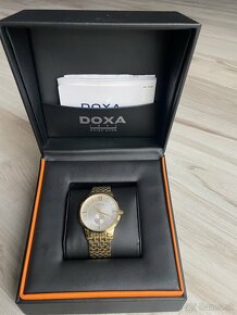 Doxa Slim Line 105.30.022.030 zlaté hodinky - 9