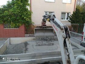 Zemné a búracie práce minibagrom búracie kladivo dumper 4x4 - 9