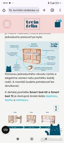 Rastúca postieľka smart bed 72 - 9