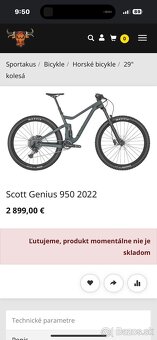 SCOTT GENIUS 950 model rok 22 velkost S - 9