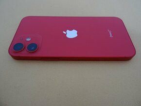 iPhone 12 MINI 128GB RED - ZÁRUKA 1 ROK - 100% BATERIA - 9