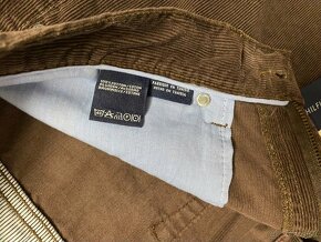 Nové,pánske mančestrové džínsy Tommy HILFIGER -veľkosť 34/32 - 9