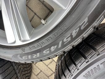 5x112 R19  originál 245/45 R19 Pirelli zimné - 9