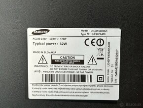 Samsung UE40F6400AK Smart 3D 102cm 200Hz panel - 9