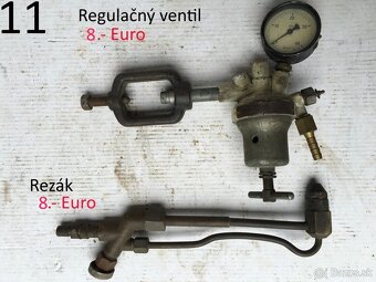 Príslušenstvo na autogénové zváranie a rezanie - 9