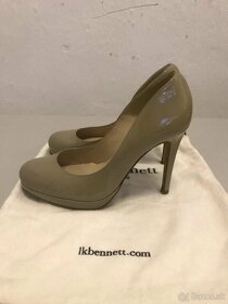 L.k. Bennett grey Pumps č.39 lacquered leather - 9