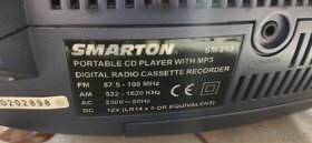 CD MP3 FM MC prehravac Smarton SM 213 - 9