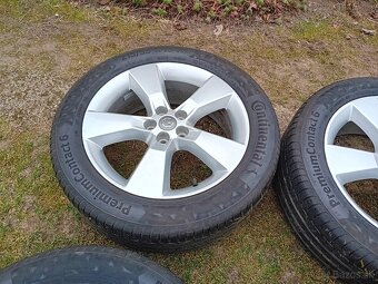 18" ALU 5x105 orig OPEL Mokka + letné 215/55 r18 7,5mm TOP - 9