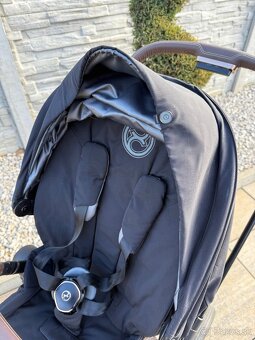 Predám Cybex Priam 4.0 black s rose gold podvozkom - 9