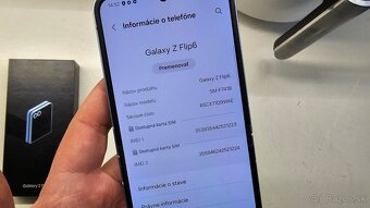 Samsung Galaxy Z Flip 6 modrý 256GB - aj vymením - 9