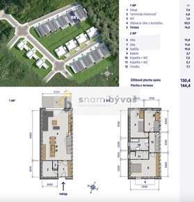 4 i novostavba FAMILY 130 m2 + terasa, Rozhanovce - 9