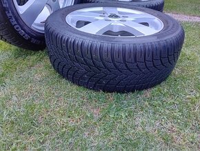 16" ALU 5x112 vw/škoda + zimné pneu 205/55 16 do 9mm TOP - 9