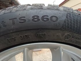 Alu disky+Zimné pneumatiky 205/55 R16 Continental - 9