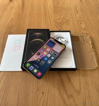 iPhone 12 Pro 128 gb Gold - komplet príslušenstvo, záruka - 9