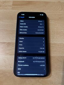 iPhone 13 128 GB čierny - 9
