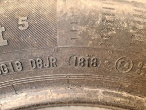 195/55r16 87H letné 4 ks CONTINENTAL dezén 8,4-7,7 mm - 9