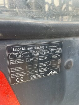 Predám VZV Linde H35D - 9