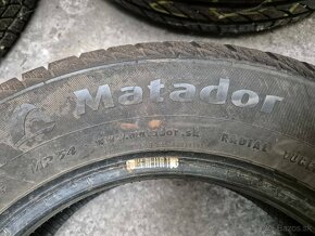 185/65 r14 zimné 4 ks MATADOR dezén 7,6-7,5 mm DOT2018 - 9