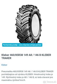 Kolesa 460/85R38.-18,4x38 - 9