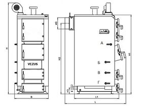 Kotol na tuhe palivo 50KW - 9