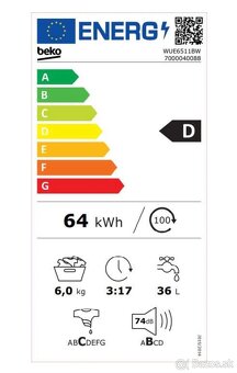 Automatická práčka Beko - 9