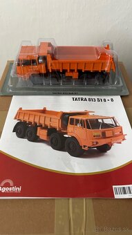 REZERVOVANÉ Tatra 813 8x8 S1 1/43 Deagostini + CZ časopis - 9