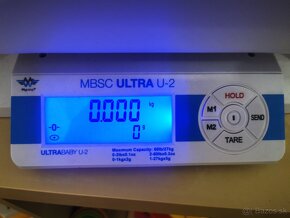 poloprofesionalna detska vaha MyWeigh ULTRABaby U-2 do 27kg - 9