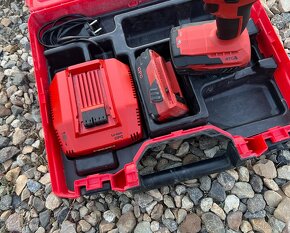 Hilti SF 4-A22 aku skrutkovač, 2x batéria, nabíjačka, kufor - 9