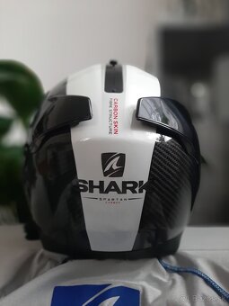 Přilba Shark Spartan Carbon + Interphone F5 double.. TOP - 9