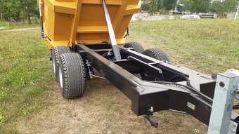 Traktorový náves,Príves,Vlek za traktor,Vlečka,Dumper 10t - 9