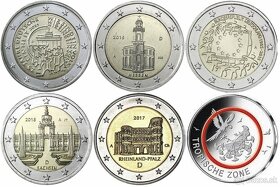 Zbierka euromincí 1 - 9