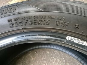 205/55r16 celoročné 4 ks FALKEN dezén 7,9-7,5 mm - 9